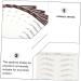 PLAFOPE 6pcs Eyebrow Stickers Brown Fake Eyebrows Brow Stickers Eyes Brow Shaper Hair Water Transfer Paper 5.8X1X0.1CM Brown - Buy Online on GoSupps.com