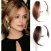 Bangs Hair Clip Two Side Fringe Bangs Clip in Natural Hair Extension 2 Piece Synthetic Soft Long Air Bangs Hairpiece Clip in Extensions Overhead Bang False Hair Bangs Clip in Hair (Color : AL06-07-2- AL06-07-2-33 - Buy Online on GoSupps.com