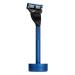 Bolin Webb Razor and Stand Blue Equipped with Gillette Fusion5 Blade
