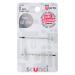 Scunci Marquis Silver Cubic Zirconia Bobby Pins  2-Piece