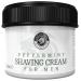 Shaving Cream For Men - Vegan Friendly Peppermint Shave Cream From Gentlemans Face Care Club - Extra Large 150ml Pot With Easy Grip Lid