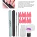 Nail Gel Removal Set Nail Polish Gel Remover Tools Kit Nail Polish Gel Remover Tools Kit with Nail Clips Gel Clip Remover Gel Clip Remover Nail Polish Remover Kit Nail Clip Caps Nail File - Buy Online on GoSupps.com