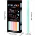 Double-Headed Liquid Eye Liner Stamp | Fun Waterproof Sweat-Proof Eye Liner Set Long-Lasting Colorful Face Stamps Star Moon Heart Shape Eye Stamp Liners Tool Set for Eye Face Makeup - Buy Online on GoSupps.com
