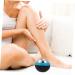 Hapinary Stainless Steel Massage Ball - Manual Muscle Relaxation Device for Health & Wellness | 8.3x7.5x7cm Blue - Buy Online on GoSupps.com