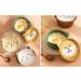Srutueo Cartoon Japanese Ceramic Dog Noodle Bowls with Lids Cute Animal Soup Salad Fruit Bowl Kitchen Tableware A - Buy Online on GoSupps.com