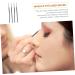 Baluue 4pcs Fine Eyeliner Brush Make up for Face Eyebrow Liner Brush Eye Tool Brush Black Fiber - Buy Online on GoSupps.com