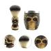 Minkissy 1 set of skull-beard brush man skull beard brush shaving soap brush skull shaving brushed razor shell roofs shaving brush resin resin toolin cleaning milling cleaning barnings shell A 9x7.2cm