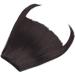 One Piece Straight Bang Clip In On Bangs Fringe Cute Hair Extensions - Natural Black - Buy Online on GoSupps.com