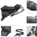 Archery Chest Guard - Upgraded Black Adjustable Nylon Mesh PU Protector for Men and Women | Free Size Hunting and Shooting Chest Protection - Buy Online on GoSupps.com