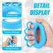Vicloon 2PC Silicone Hand Trainer - 4-Finger Grip Strength Amplifier | Strength Training Device - International Shipping Available - Buy Online on GoSupps.com