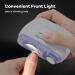 Electric Automatic Nail Clippers Portable Nail File No Noise Nail Scraps Storage Nail Blanking Sanding and Polish 2 in 1 Easy Operation LED Light Nail Trimmer Cutter for Kids Elderly - Buy Online on GoSupps.com
