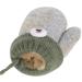 Cozy Toddler Winter Gloves with String | 1-3Yrs | Grey/Bear Print - Buy Online on GoSupps.com