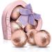 Baylis & Harding Jojoba Vanilla & Almond Oil Bath Bomb Heart Trio Gift Set - Vegan Friendly - Buy Online on GoSupps.com