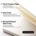 ArtBeek Watercolor Paper Block 9 x 12 - 32 Sheets 100% Cotton Cold Press 140lb/300GSM - Buy Online on GoSupps.com