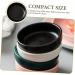 Milisten 6 Pcs Sauce Dish Vinegar Dish Ceramic Dipping Bowls Ceramic Sauce Bowl Saucer Serving Dishes Ceramic Sauce Plates Dip Bowls for Parties Mini Bowl Ceramics Japanese-Style re-usable 9X9X2.5CMx3pcs Blackx3pcs - Buy Online on GoSupps.com
