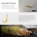 Rubber Wax Worm Grub #10 - 12 pcs Soft Plastic Maggots Fishing Bait for Trout, Crappie, Pan Fish - Fake Maggots for Fly Fishing - Buy Online on GoSupps.com