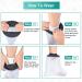 Waterproof Shower Foot Protector | Leg & Ankle Wound Cover Plaster - Adult Waterproof Foot Covers for Safe Showering - Buy Online on GoSupps.com