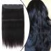 UK-fashion shop Extensions Real hair clip in 100% remy real hair hair extensions thick weft smooth 1 drink 5 clips 60cm / 105g (01 black) 60cm / 105g 01 black