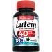FITO MEDIC S Lab Lutein 40mg - 180 Capsules | Ultra High Absorption | Lutein & Zeaxanthin Supplements for Eye Health - Buy Online on GoSupps.com