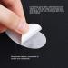 Blantye 100 Pairs Eyelash Extensions Gel Eye Pads - Lint-Free Moisturizing Film Patch Mask for Wimpern - Ideal for Individual Eyelash Application - Buy Online on GoSupps.com