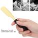 Durable Straight Edge Razor - Rust-Free Travel Essential for Home & Hotel (Black Wood & Gold) - Buy Online on GoSupps.com
