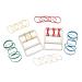 CanDo 10-1865 Latex-Free Rubber Band Hand Exerciser with 25 Bands - Strength Training Tool for Physical Therapy and Rehabilitation - Buy Online on GoSupps.com