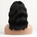 HAIRCUBE Black Shoulder-Length Wig for Women - Short Synthetic Wig for Daily/Cosplay in Black - Buy Online on GoSupps.com