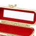 Buy Sharplace Ladies Lipstick Box with Mirror - Red Diamond Textured Design | International Shipping - Buy Online on GoSupps.com