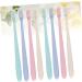 Minkissy Travel Toothbrush Set - 8 Pieces with Caps | Portable & Compact Toothbrushes for International Shipping - Buy Online on GoSupps.com