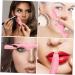 WOONEKY Silicone Beauty Ruler Tape Silicone Mold Mascara Shield Guard Mutitool Travel Make up Pink Stencil 15X4.15CM Pink - Buy Online on GoSupps.com
