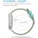 Fintie Genuine Leather Band for Fitbit Versa 3/Sense - Tiffany Blue Replacement Strap - Buy Online on GoSupps.com