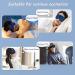 Heated Silk Eye Mask | Cordless USB Heating Pad for Dry Eyes | Rechargeable | Relief for Stye, Blepharitis, Chalazion, Eye Fatigue | Warm Eye Compress for Men and Women (Navy) - Buy Online on GoSupps.com
