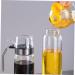 ABOOFAN Olive Oil Pourer Dispenser Vinegar Dispenser Bottle Glass Oil Bottle Oil Measuring Bottle Sauce Container Olive Oil Pour Spout Oil Dispenser Auto Salad Oil Salad Dressing 6.5x23.5cm As Shown - Buy Online on GoSupps.com
