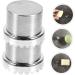 Ciieeo 2pcs Magnetic Soap Holder Stainless Steel Soap Holder Shower Soap Holder Soapdish Soap Holders Soap Stand Bath Trays Bathroom Accessory Magnetic Bathroom Soap Rack Sponge Decorate - Buy Online on GoSupps.com