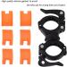 Bicycle Flashlight Mount - 2 Pack Bike Light Clamp for Secure & Easy Attachment | International Shipping Available - Buy Online on GoSupps.com