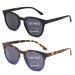 LianSan Womens Invisible Bifocal Reading Sunglasses Retro UV Protection Sun Readers With Spring Hinge Outdoors Fashion Blue Tortoise&black 275.0 x