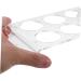 Hemoton Acrylic Egg Holder 1 Set Refrigerator Eggs Egg Carrier Egg Holder Egg Container Egg Organizer Shelf Storage Egg Carton - Buy Online on GoSupps.com