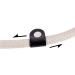 Lionto Dog Collar - Beige Retriever Training Collar 50 cm Length 1 cm Thick | Perfect for All Breeds - Buy Online on GoSupps.com