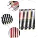 Mikinona 12pcs Lip Liner Eyeliner Waterproof Eyebrow Pencil Eyebrow Liner Plastic Makeup Pen Water Proof - Buy Online on GoSupps.com