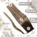 Easyouth Human Hair Wrap Around Ponytail Extension | Brown to Blonde Ombre | 18 Inch 80g | 4-Pony Style - Buy Online on GoSupps.com
