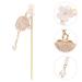 Retro Chinese Hair Rod Flowers Tassage Hairsticks | Elegant Hair Pins for Women & Girls - Buy Online on GoSupps.com