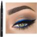 Liquid Eyeliner Pen Smudge Proof Eyeliner Long Lasting Fine Tip Eyeliner Pen for Precise Lines & Definition Precision Eyeliner Tool(Blue) - Buy Online on GoSupps.com
