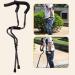 Folding Underarm Adult Crutches(Pair) S-Shape Portable Medical Crutch with Height Adjustable Ergonomic Lightweight Aluminum Alloy Walker Interesting Bathing in Sunlight - Buy Online on GoSupps.com