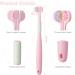 Buy Auidy 6TXD 4 Pack Children's Toothbrush - Extra Soft Three-Sided Design for Kids | International Shipping - Buy Online on GoSupps.com