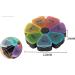 Weekly Pill Organizer - 7 Day Large Daily Pill Case for Vitamins Supplements & Fish Oil - Black - Buy Online on GoSupps.com