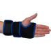 Protexx Left Wrist Palm Thumb Hand Support Brace - Sport Protective with 2 Aluminum Alloy Stays - Black - International Shipping Available - Buy Online on GoSupps.com