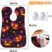 Buy Halloween Pumpkin Beard Bib Apron - Best Beard Hair Catcher for Men | Perfect Gifts for Dad on Father's Day & Christmas - Buy Online on GoSupps.com