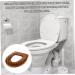 Eioflia Soft Toilet Seat Cover Pad | Washable & Warmer with Zipper | Brown - Buy Online on GoSupps.com
