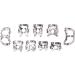 Orthodontic Forceps & Dental Dam Puncher | Premium Rubber Dam Tools for Dentists & Labs - Buy Online on GoSupps.com