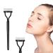 Eyelash Comb Separator Eyelashes Separator Curler Adonop Eyelash Brush Definer Lash Comb Mascara Eyebrow Applicator with Cover Cosmetic Brushes Tool 1 Arc